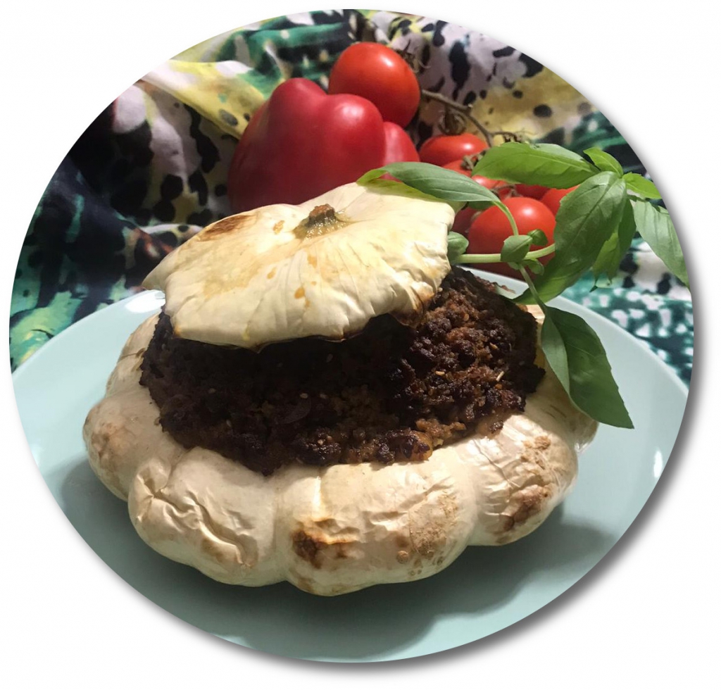 Bischoffsmütze gefüllt